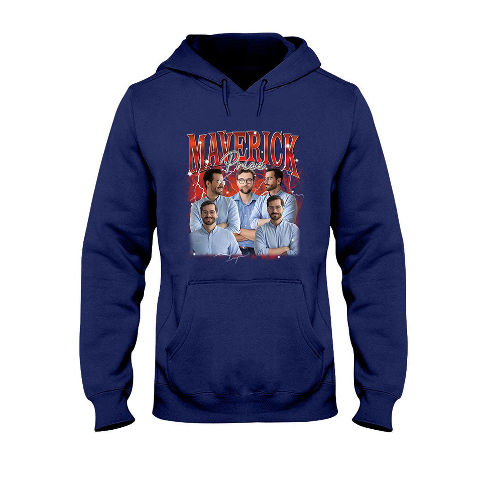 Custom Text And Photos - gift for anyone - Personalized T-shirt And Hoodie