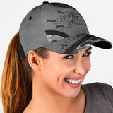Best Dad Ever Camo Pattern - Personalized Father Classic Cap