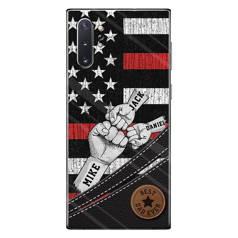 Wolf Pack - Personalized Father Phone Case