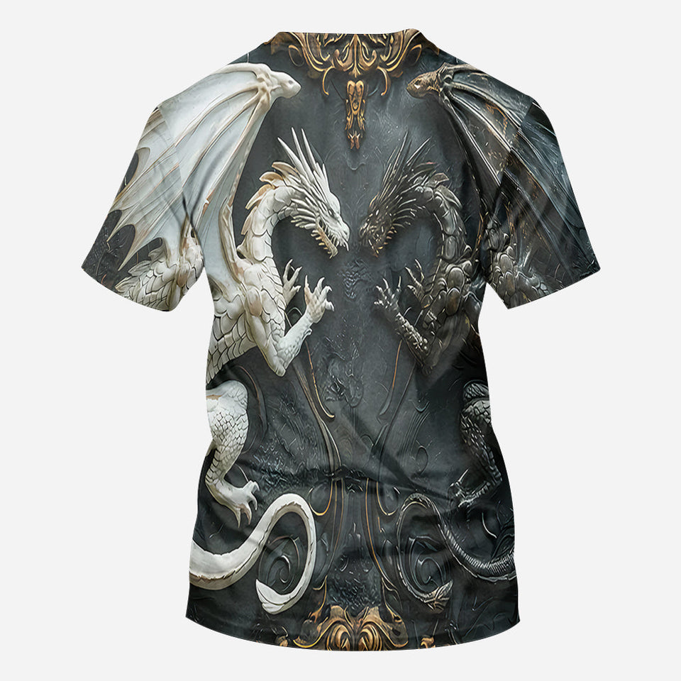 Love Dragons - Personalized Dragon All Over Shirt