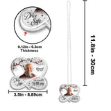 Drive Safe! I'm Always With You - Personalized Memorial Transparent Car Ornament