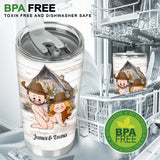 Save A Horse Ride A Cowgirl - Personalized Horse Tumbler