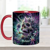 Magical Skull - Personalized Weed Accent Mug