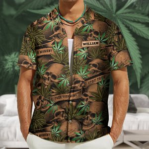 Free Your Mind - Personalized Weed Hawaiian Shirt