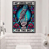 Not Enough Sage - Witch Canvas And Poster