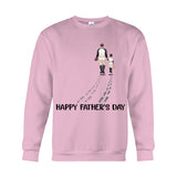 Happy Father's Day Baseball Dad - Personalized Baseball T-shirt And Hoodie