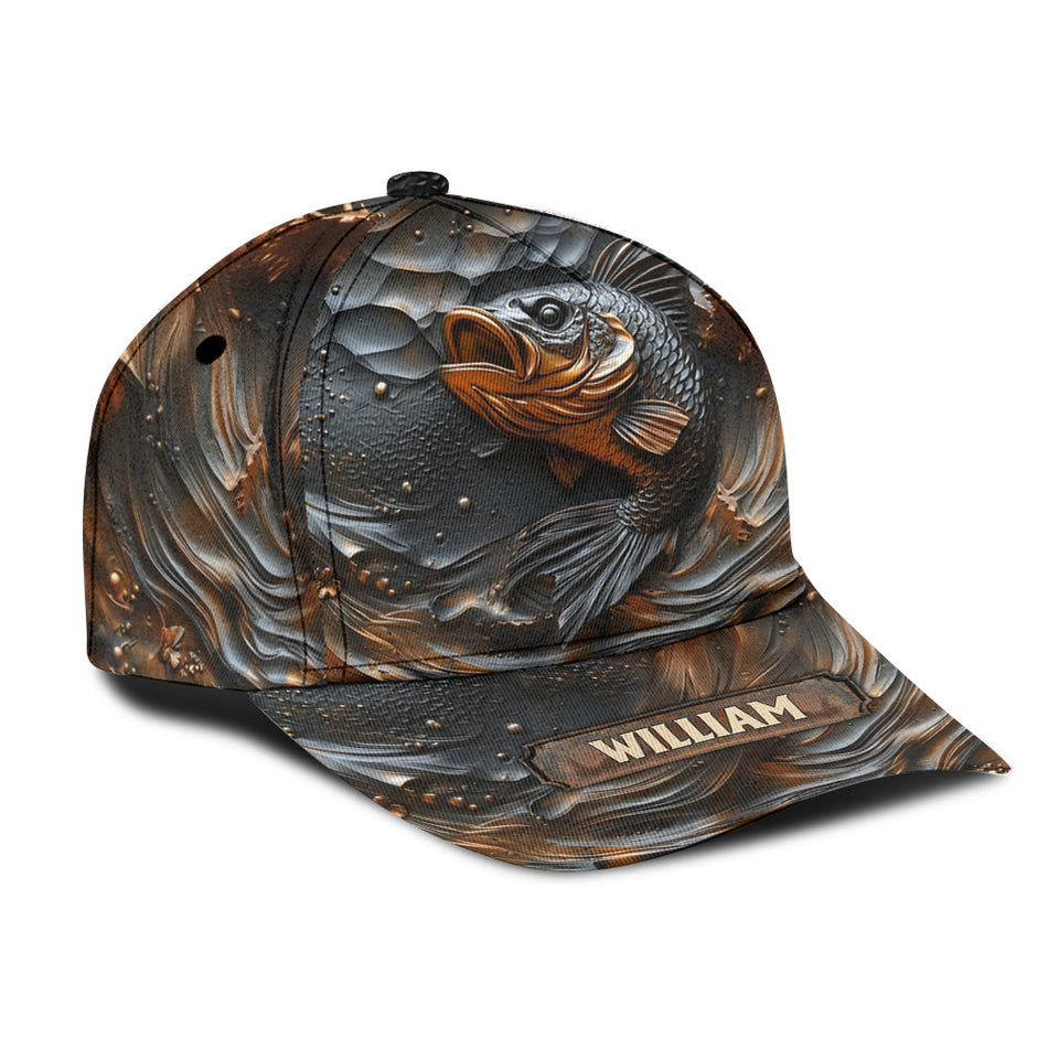 Fishing Lover - Personalized Fishing Classic Cap
