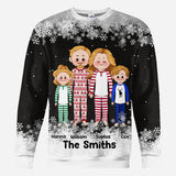 Cute Family - Personalized Family All Over Shirt