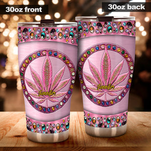 Stoner Chick - Personalized Weed Tumbler