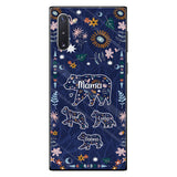 Mama Bear Floral - Personalized Mother Phone Case