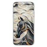 Beautiful Horse - Personalized Horse Phone Case