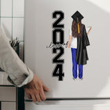 Class Of 2024 - Personalized Graduation Decal Die Cut