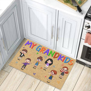 My Grandkids - Personalized Grandma Doormat