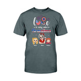 Blessed To Be Called Nana Grandpa Gigi - Personalized Grandma T-shirt And Hoodie