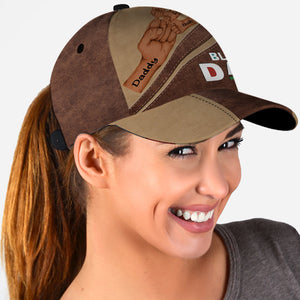 Dopest Dad - Personalized African American Classic Cap