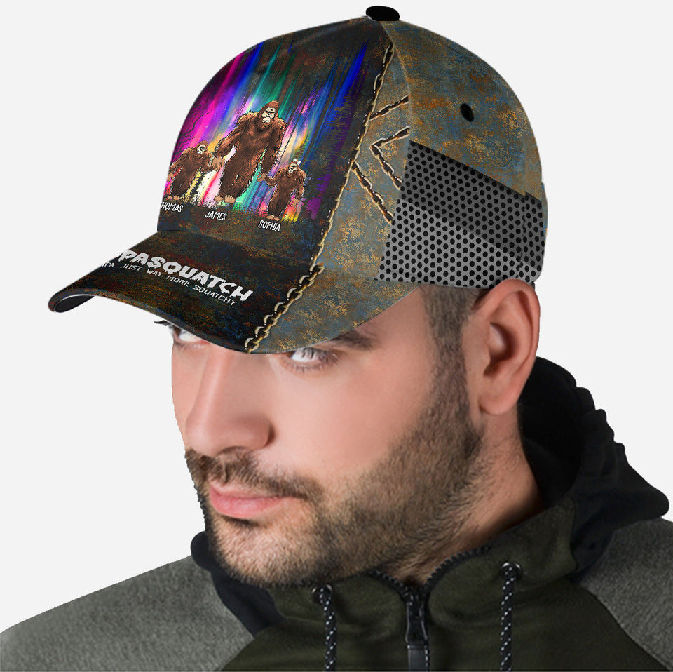Grandpasquatch - Personalized Grandpa Classic Cap