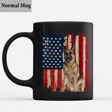 Puppy Flag - Personalized Dog Mug