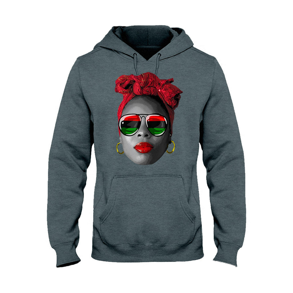 Dope Proud Queen - African American T-shirt And Hoodie