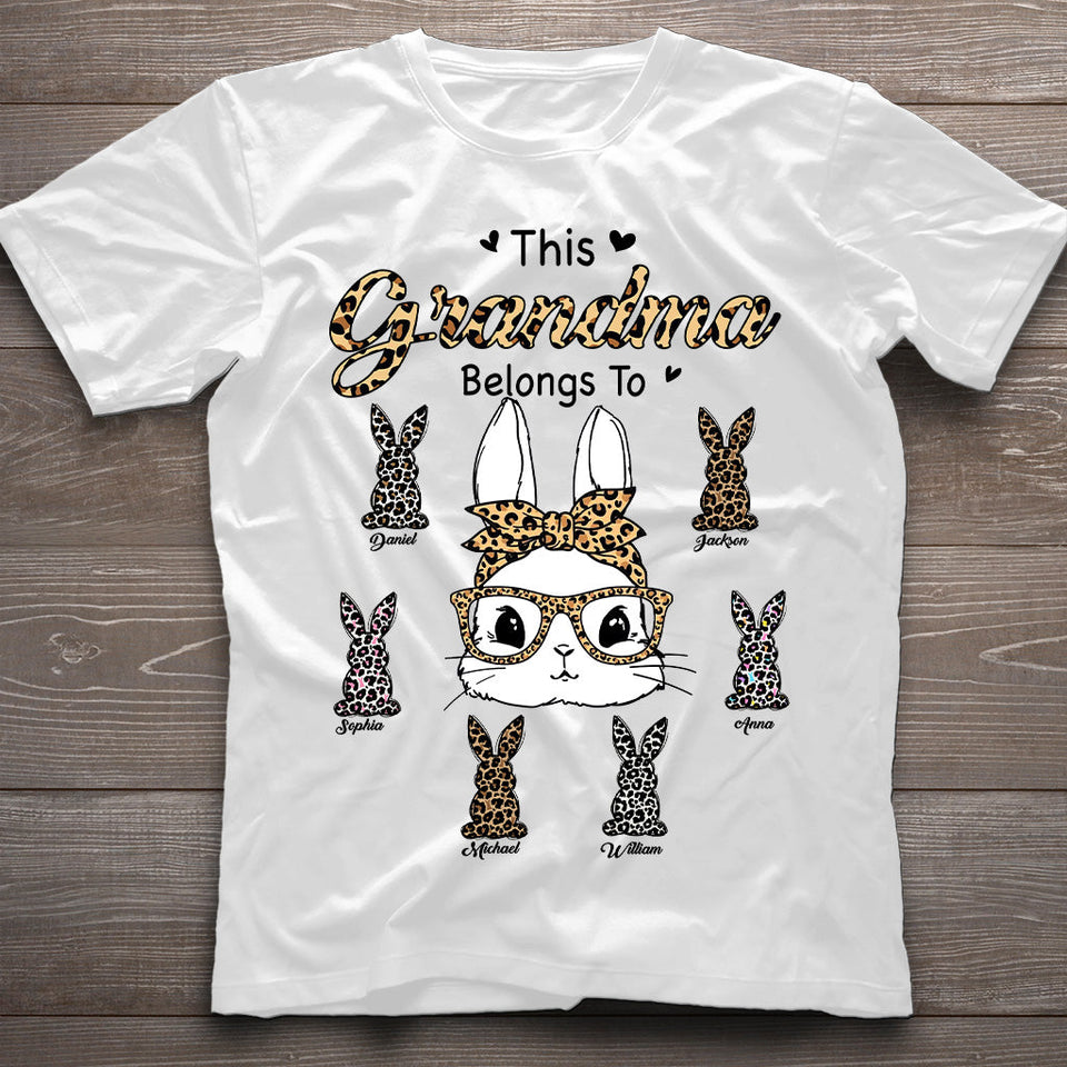 This Grandma Belongs To - Personalized Grandma T-shirt And Hoodie