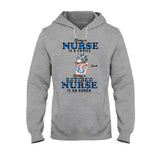 Being Is A Retired Nurse Is An Honor - Personalized Nurse T-shirt And Hoodie