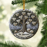 Merry Christmas - Personalized Family Ornament