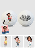 If Found Return To This Guy - Personalized Golf Golf Ball
