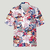 Best Dad Ever - Personalized Father Hawaiian Shirt