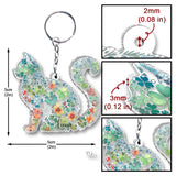 Lucky Cat - Personalized Cat Keychain