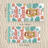 Life Is Better At The Beach - Personalized Sea Lover Beach Towel