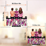 Mom We Love You - Personalized Mother Window Hanging Suncatcher Ornament