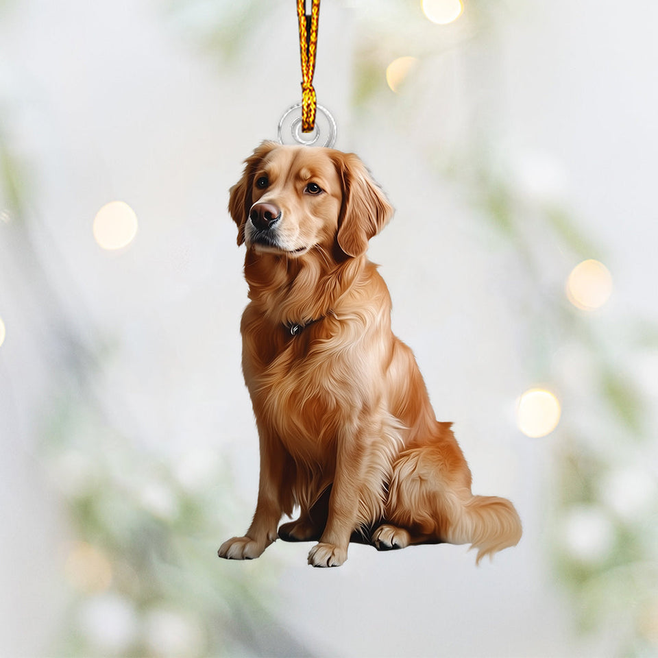 Custom Any Photo Ornament - Personalized Dog Custom Shaped Ornament