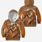 A Girl And Her Horse - Personalized Horse Hoodie and Leggings
