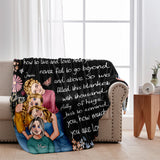 To Our Mother/ Mom... - Personalized Mother Blanket