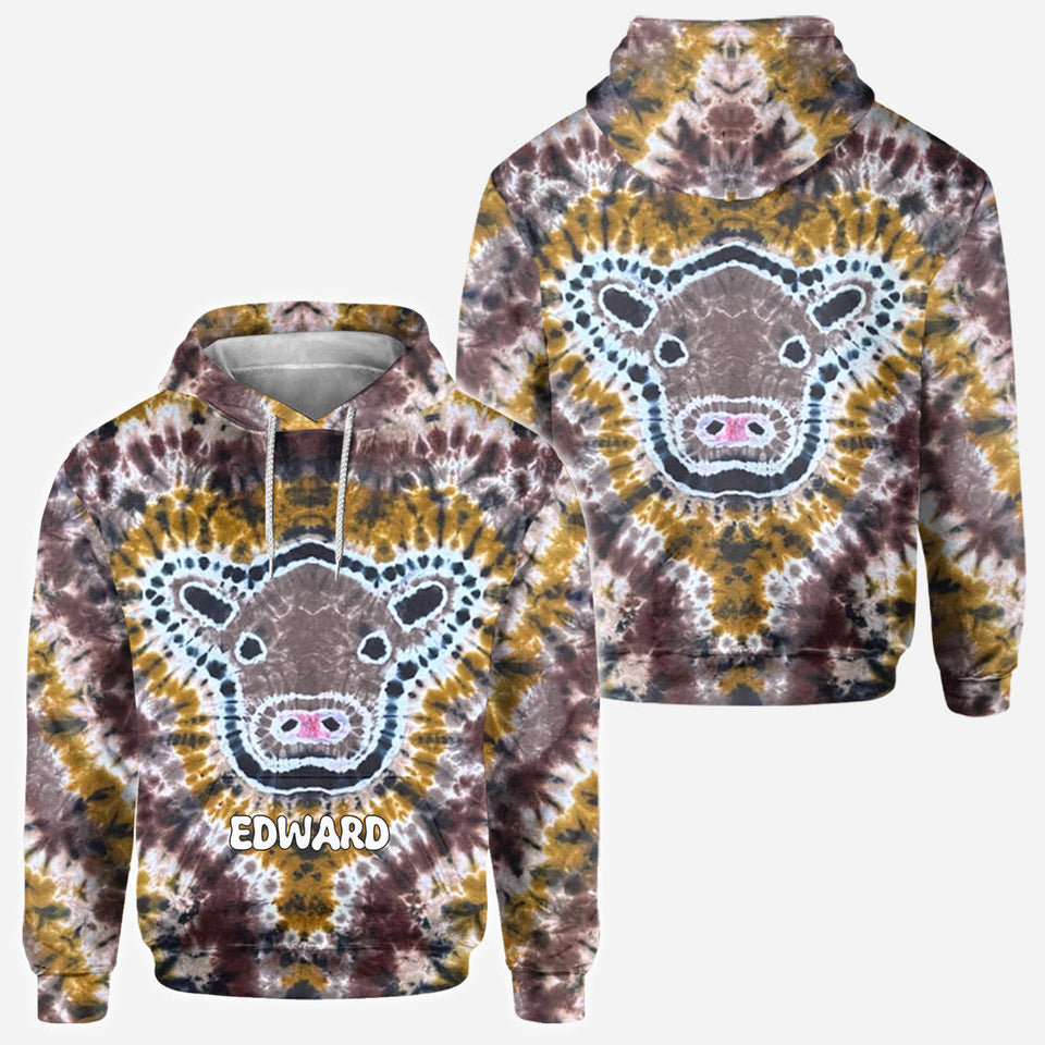 Colorful Cow - Personalized Cow All Over Shirt