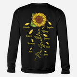 First Mother Now Grandma With Any Kid Name - Personalized Mother All Over Shirt