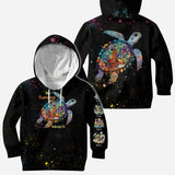 This Grandma Mom Belongs To - Personalized Turtle All Over Shirt