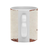 I Love You - Personalized Couple Heart Handle Mug