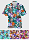 Laughing Horses Beach Summer - Personalized Horse Hawaiian Shirt