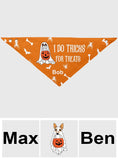 I Do Tricks for Treats - Personalized Dog Pet Bandana