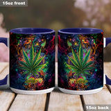 Stoner Chick - Personalized Weed Accent Mug