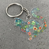 Lucky Cat - Personalized Cat Keychain