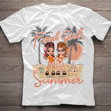 Feral Girls Summer - Personalized Bestie T-shirt And Hoodie