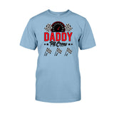 Daddy's Pit Crew Racing Flags - Personalized Racing T-shirt And Hoodie