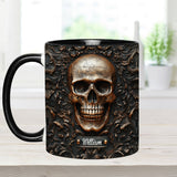 Skull Lover - Personalized Skull Accent Mug