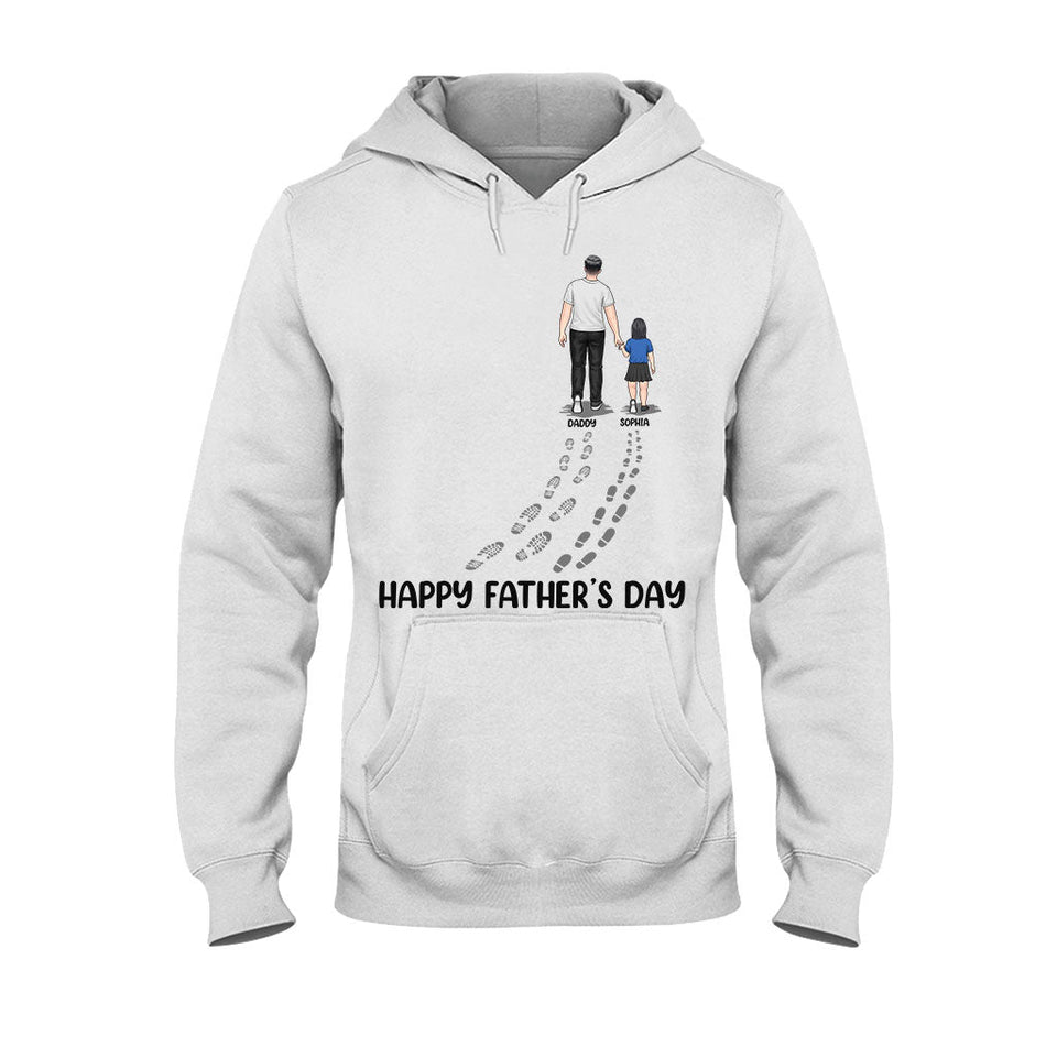 Happy Father's Day - Personalized Father T-shirt And Hoodie