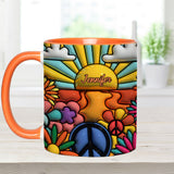 Hippie Soul - Personalized Hippie Accent Mug