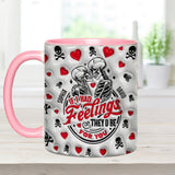 If I Had Feelings They'd Be For You - Personalized Couple Accent Mug