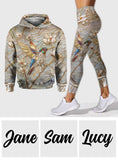 Beautiful Hummingbird - Personalized Hummingbird Hoodie and Leggings