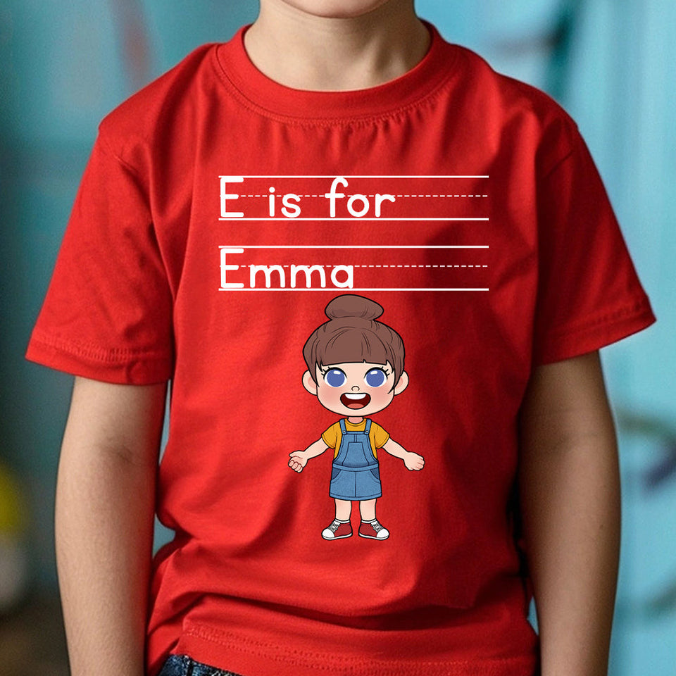 ABC For - Personalized Kid T-shirt And Hoodie