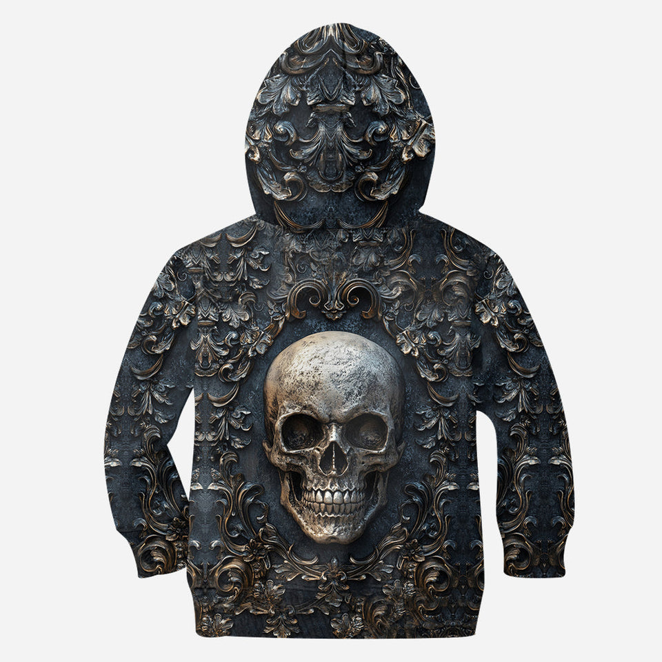 Vintage Skull - Personalized Skull All Over Shirt